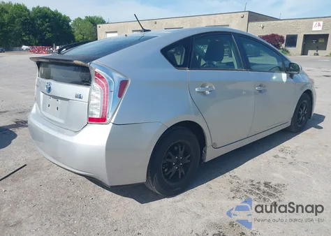2012 Toyota Prius Three из США, поврежденный, VIN JTDKN3DU1C5489783